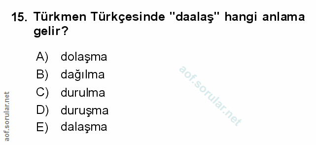 Soru 15
