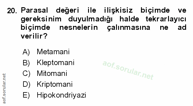 Soru 20