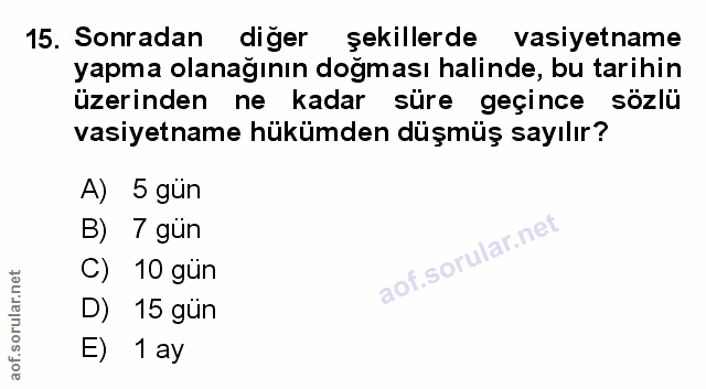 Soru 15