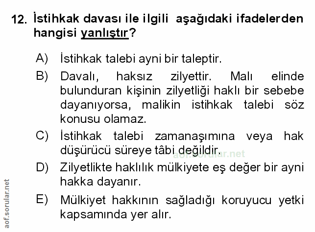 Soru 12