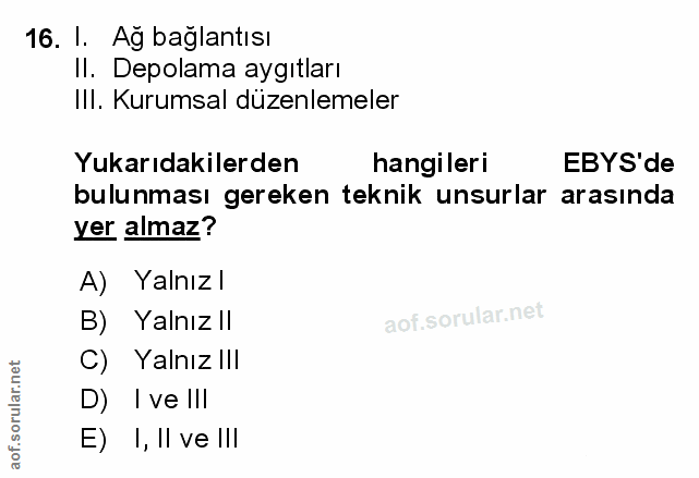Soru 16