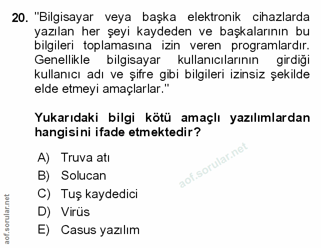 Soru 20
