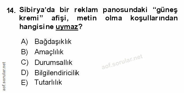 Soru 14