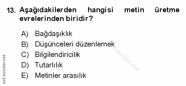 Soru 13