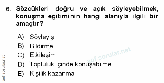 Soru 6