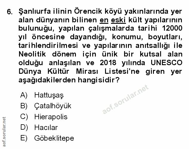 Soru 6