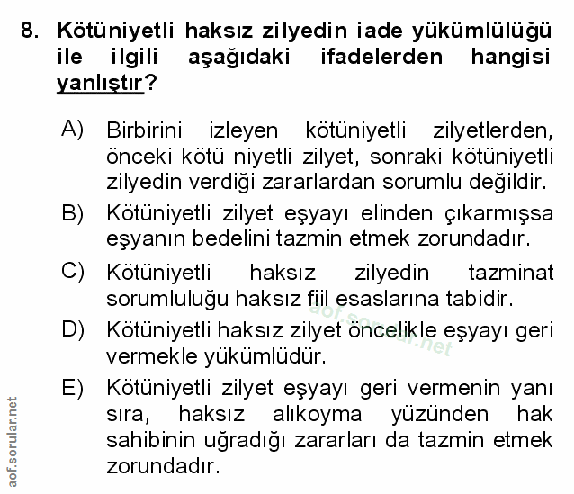 Soru 8