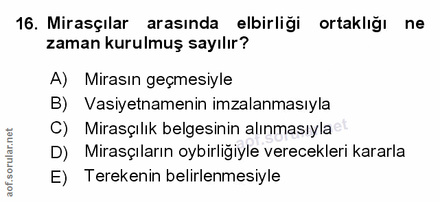 Soru 16