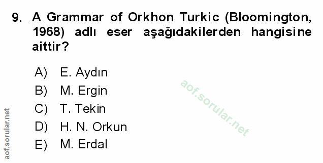 Soru 9