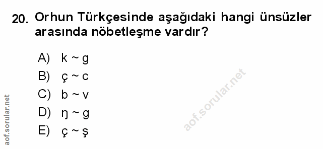 Soru 20