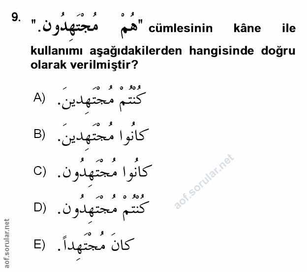 Soru 9