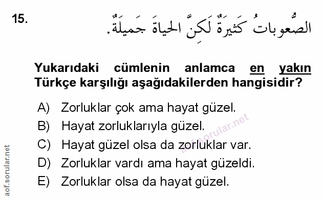 Soru 15