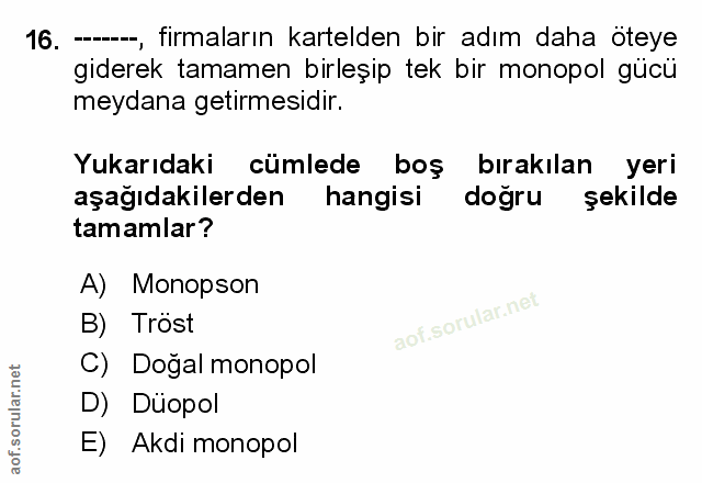 Soru 16