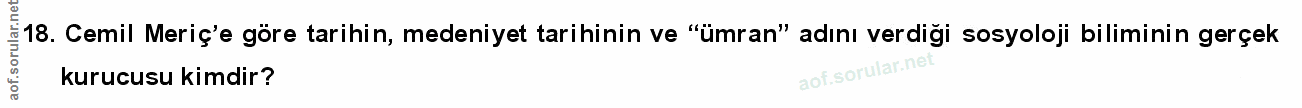 Soru 18
