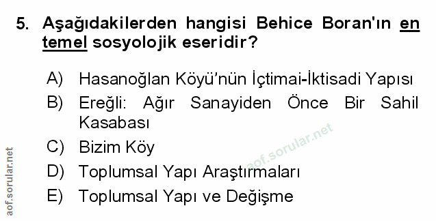 Soru 5
