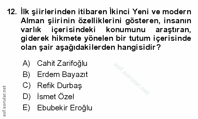 Soru 12