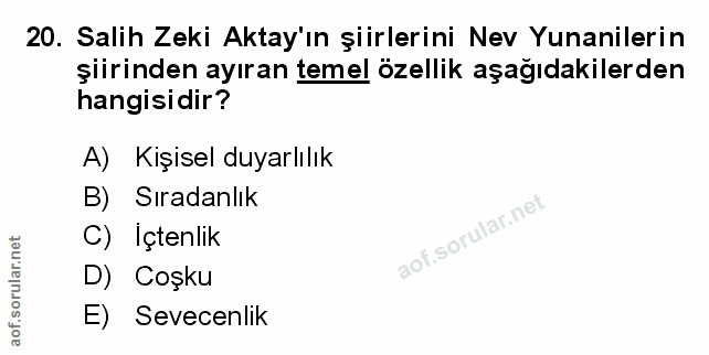 Soru 20