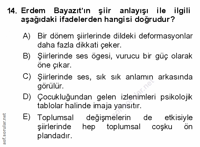 Soru 14