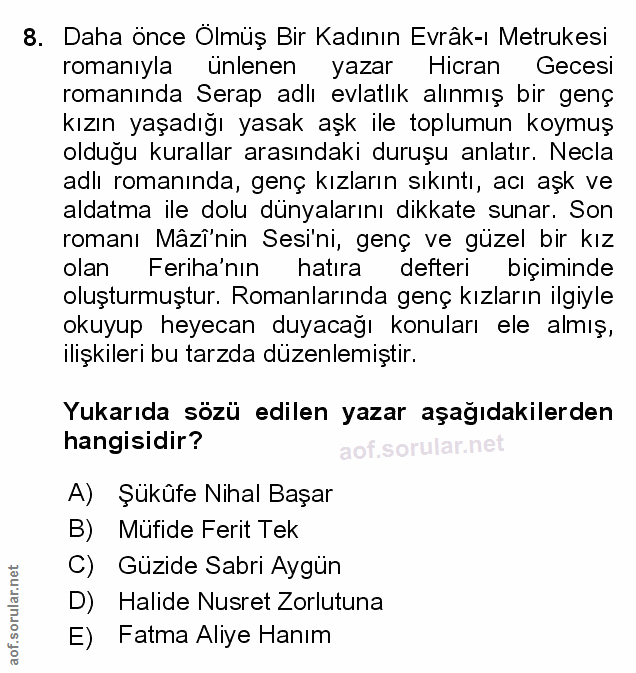 Soru 8