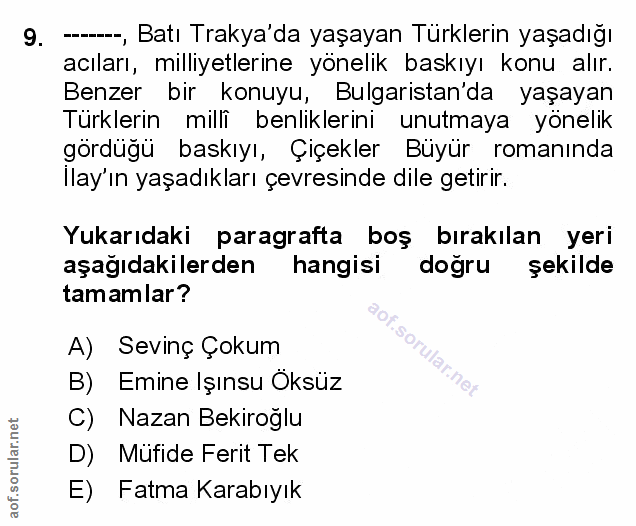 Soru 9