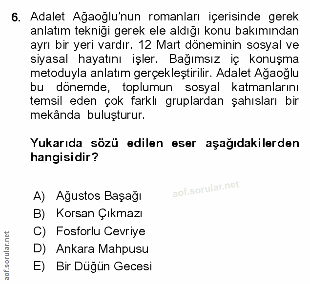 Soru 6