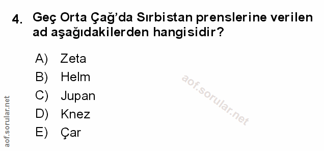 Soru 4