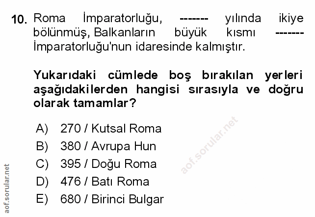 Soru 10