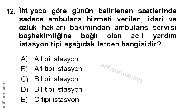 Soru 12