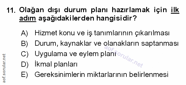 Soru 11