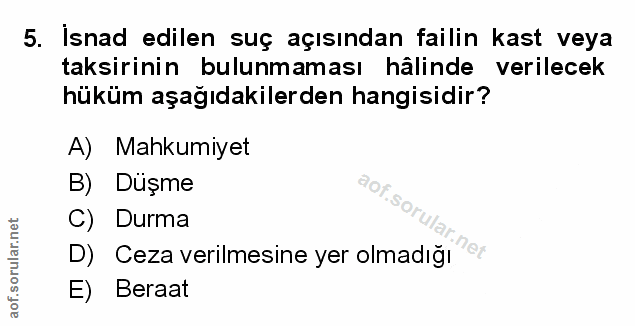 Soru 5