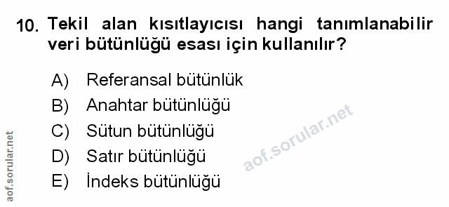 Soru 10