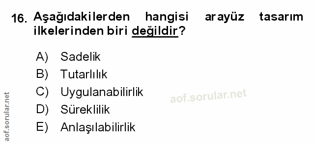 Soru 16
