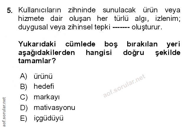 Soru 5