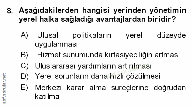 Soru 8