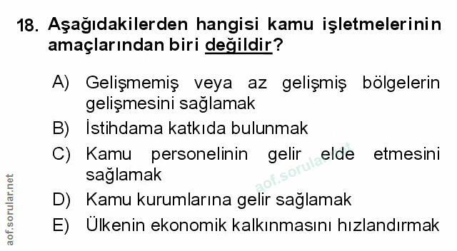 Soru 18