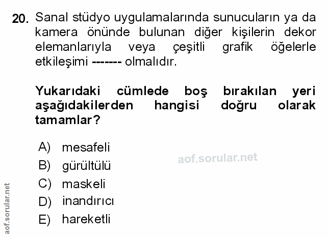 Soru 20