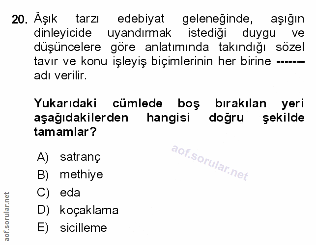 Soru 20
