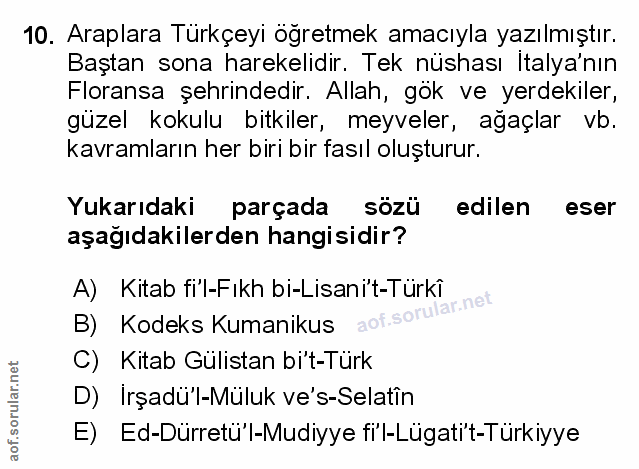 Soru 10