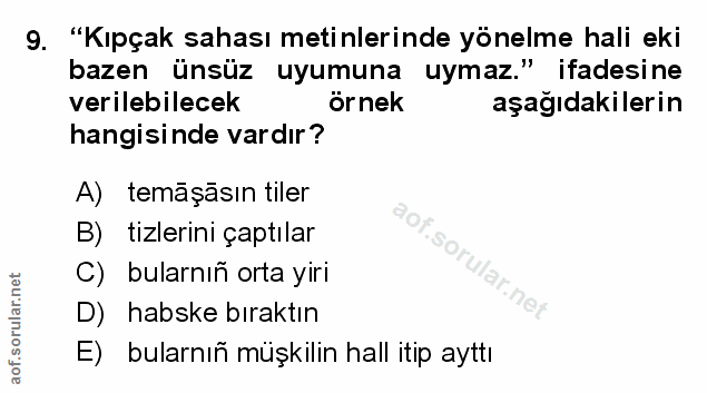 Soru 9