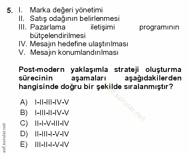 Soru 5