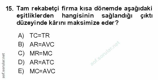 Soru 15