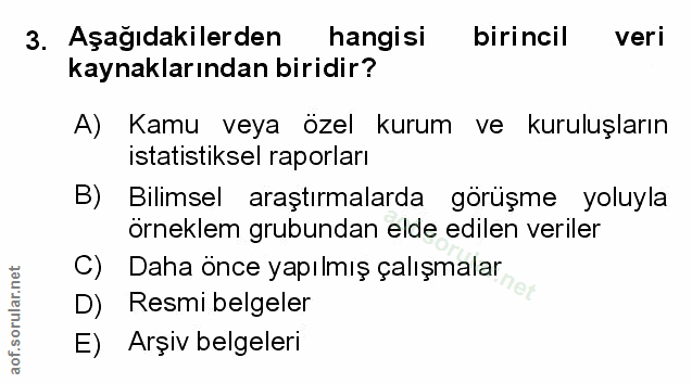 Soru 3