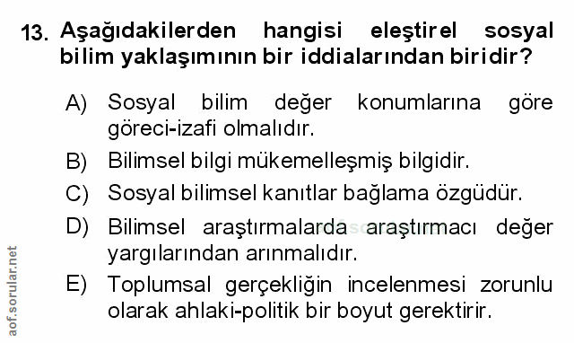 Soru 13