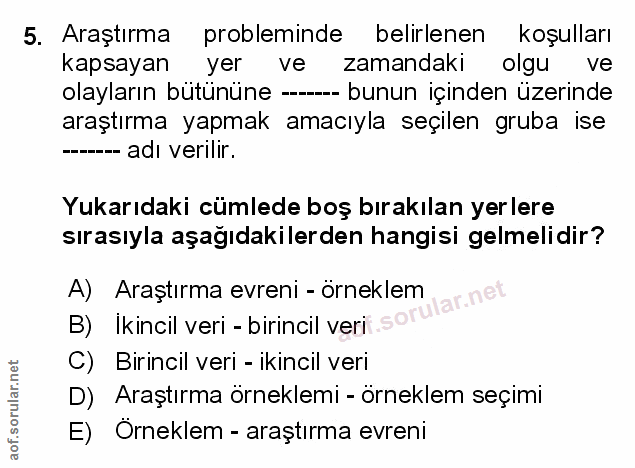 Soru 5