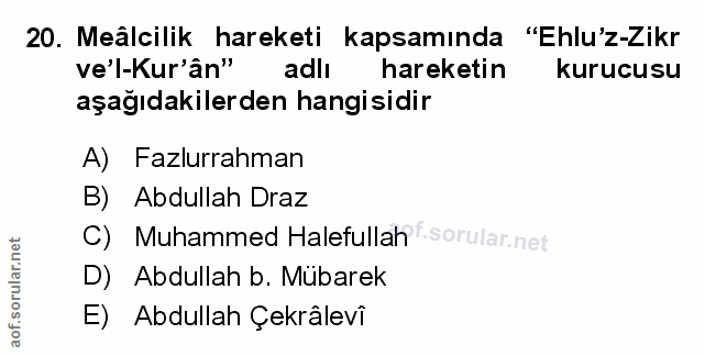 Soru 20