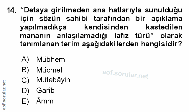 Soru 14