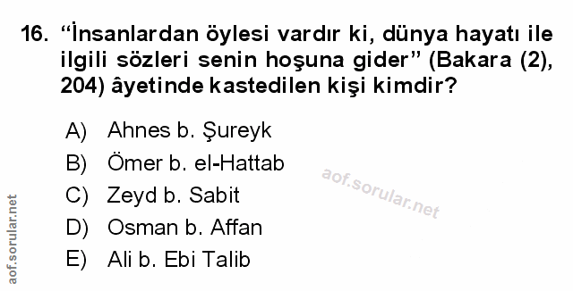 Soru 16