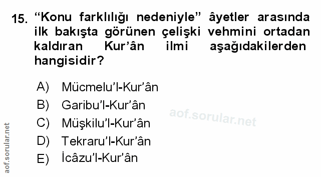 Soru 15