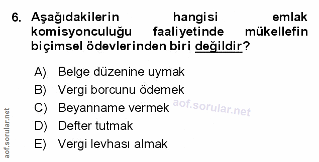 Soru 6
