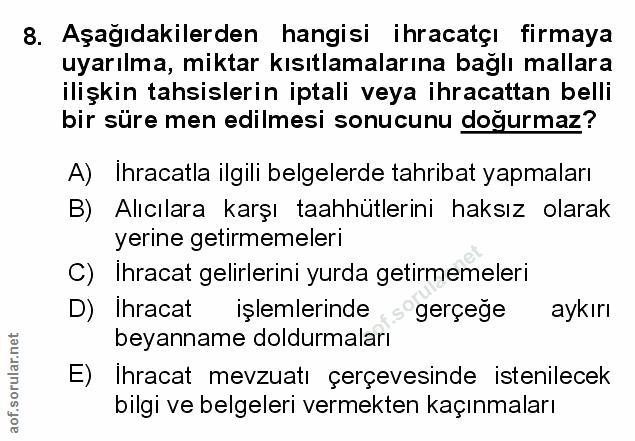 Soru 8